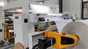 Producción de papel térmico