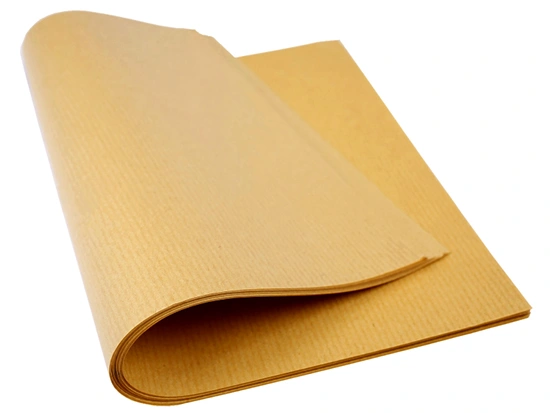 Papel kraft (Marrón acanalado)