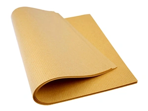 Papel kraft (Marrón acanalado)