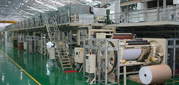 Máquina recubridora de papel